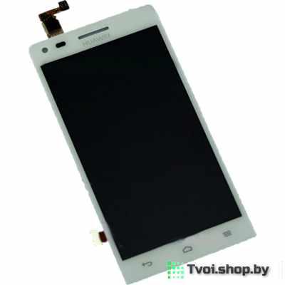 Дисплей (экран) Huawei Ascend G6 White (с тачскрином)
