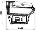 Открытая холодильная витрина Carboma ВХСо-2,0 (+2...+6), фото 2