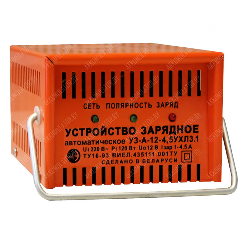 Зарядное устройство МЭТЗ им. В.И. Козлова УЗ-А-12-4,5 - фото 1 - id-p75859631