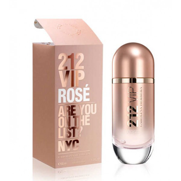 Женский парфюм Carolina Herrera 212 VIP Rose / 80 ml