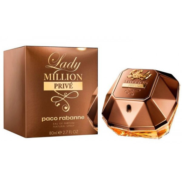 Женский парфюм Paco Rabanne Lady Million Prive / 80 ml