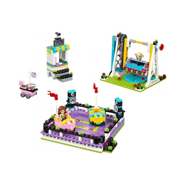 Конструктор Lepin 01009 Girls Club Парк развлечений: Автодром (аналог Lego Friends 41133) 424 детали - фото 2 - id-p75883049