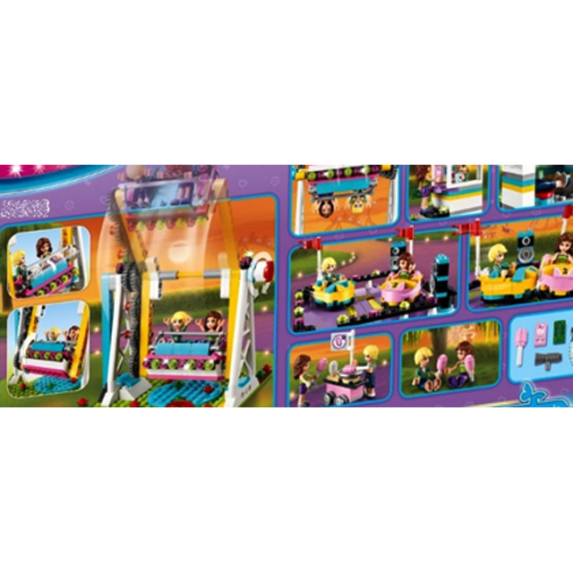 Конструктор Lepin 01009 Girls Club Парк развлечений: Автодром (аналог Lego Friends 41133) 424 детали - фото 9 - id-p75883049