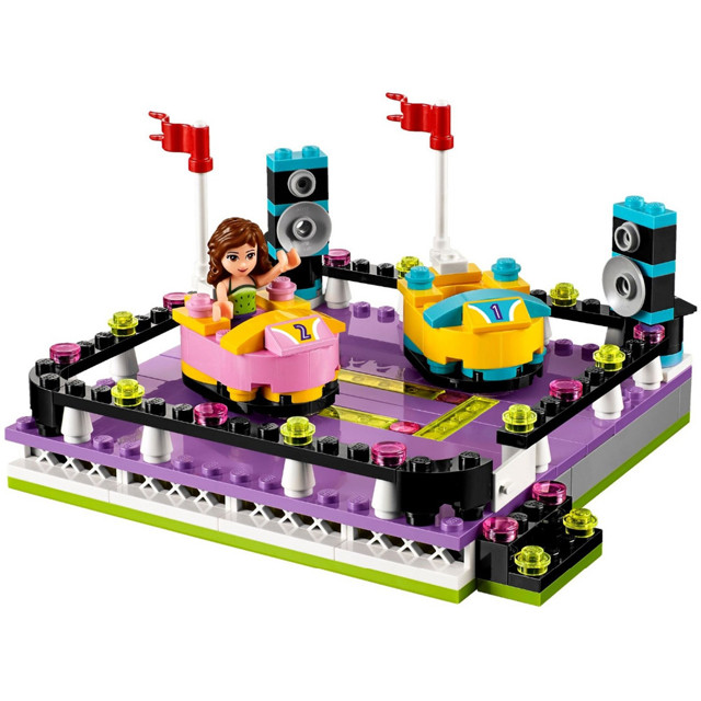 Конструктор Lepin 01009 Girls Club Парк развлечений: Автодром (аналог Lego Friends 41133) 424 детали - фото 3 - id-p75883049