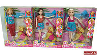 Кукла Barbie с собакой и аксессуарами
