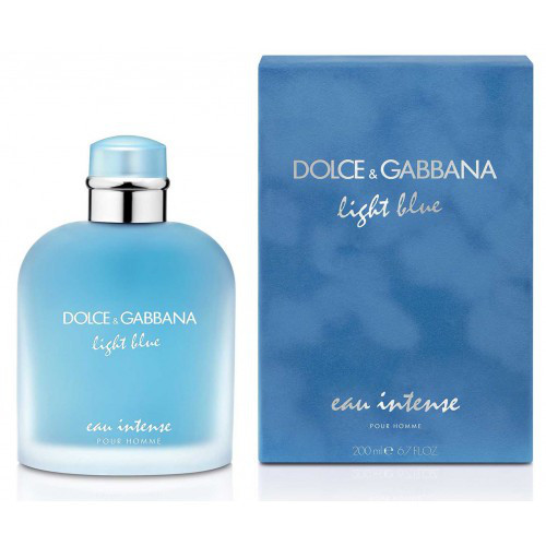 Мужская парфюмированная вода Dolce Gabbana Light Blue Eau Intense Pour Homme edp 100ml - фото 1 - id-p75893292