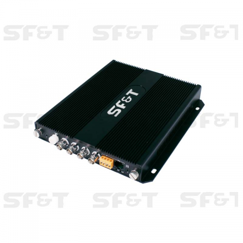 SF42S5R - Оптический приёмник 4-х каналов видео + 1 двунаправленного канала управления