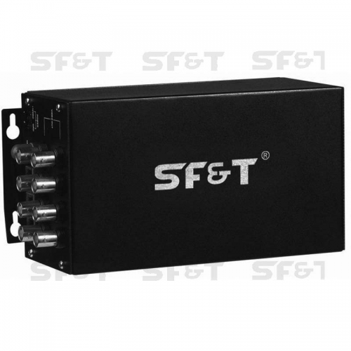 SF81M4T/W-N - Передатчик 8 каналов видео + 1 канала передачи данных, цифровой, многомодовый