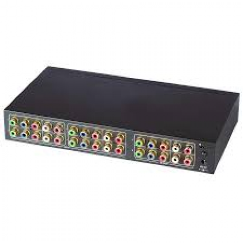 YS04MA - Матричный коммутатор компонентного видеосигнала и стерео аудиосигнала - фото 1 - id-p75882020