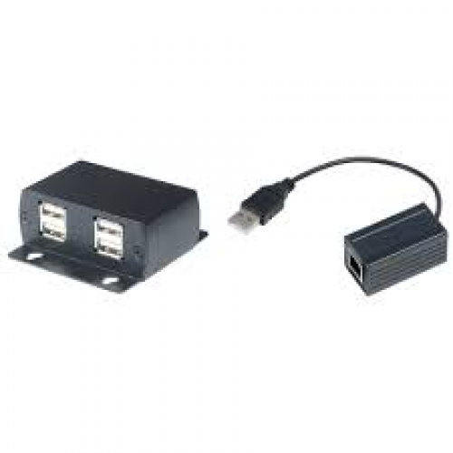 UE03 - Удлинитель USB 2.0 по кабелю витой пары до 60м
