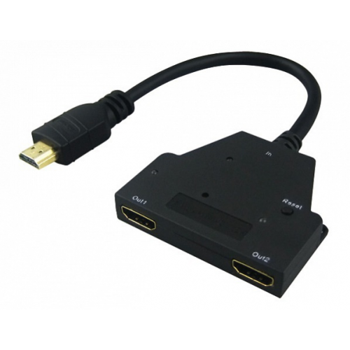 D-Hi102/pigtail - Миниатюрный разветвитель(распределитель) HDMI сигналов 1вх./2вых - фото 1 - id-p75882146