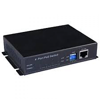 SW-20500/DB - PoE удлинитель Fast Ethernet на 4 порта с функциями коммутатора