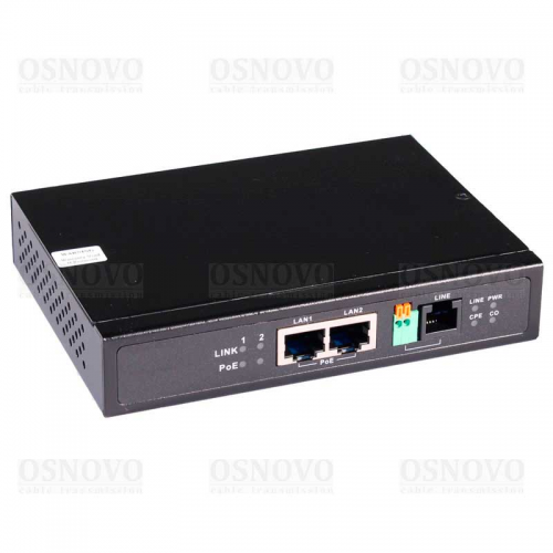 TR-IP2PoE - Удлинитель Ethernet на 2 порта до 3000м с функцией PoE - фото 1 - id-p75882180