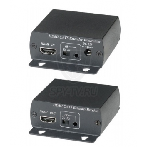 HE01EI - Комплект для передачи (удлинитель) HDMI сигнала по по двум кабелям витой пары - фото 1 - id-p75882227