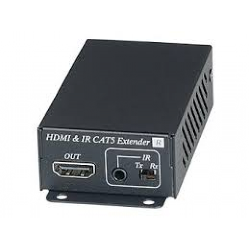 HE02EIR - Приёмник HDMI сигнала и сигнала ИК по одному кабелю витой пары