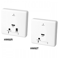 HW02E - Комплект для передачи (удлинитель) HDMI сигнала по двум кабелям витой пары CAT5 и выше