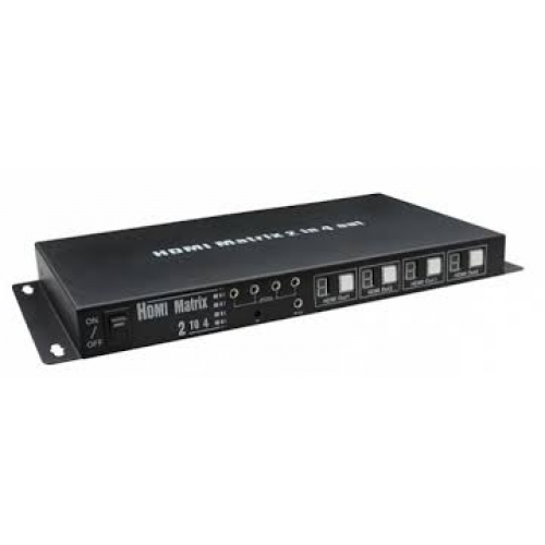 MX-Hi204 - Матричный коммутатор HDMI сигналов, 2вх./4вых - фото 1 - id-p75882244