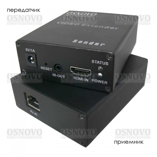 TLN-Hi/1+RLN-Hi/1 - Комплект для передачи HDMI по сети Ethernet - фото 1 - id-p75882266