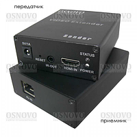 TLN-Hi/4+RLN-Hi/4 - Комплект для передачи HDMI + ИК управление по сети Ethernet