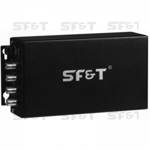 SF40A2M4T/W-N - Передатчик 4 каналов видео + 1 канала аудио (двунаправленный), цифровой,многомодовый