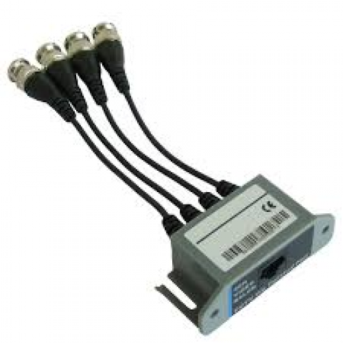 TP-C4R - Приемопередатчик 4-х видеосигналов по витой паре на 600 м - фото 1 - id-p75882323