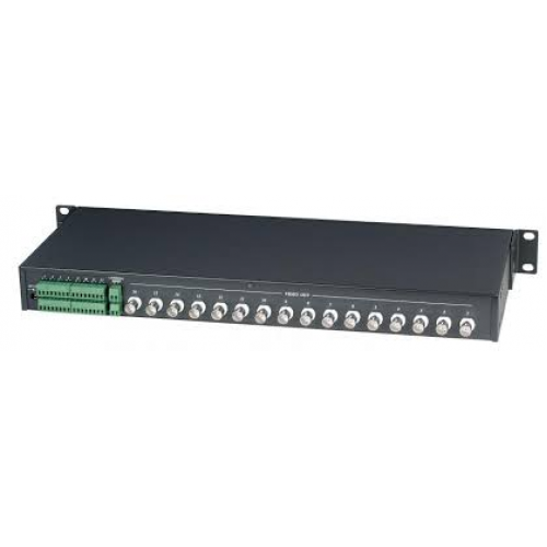 TPA016A - 16-ти канальный приемник видеосигнала (цв.) по витой паре с авторегулировкой