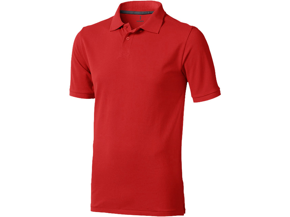Calgary мужская футболка-поло с коротким рукавом, красный - фото 9 - id-p72075079