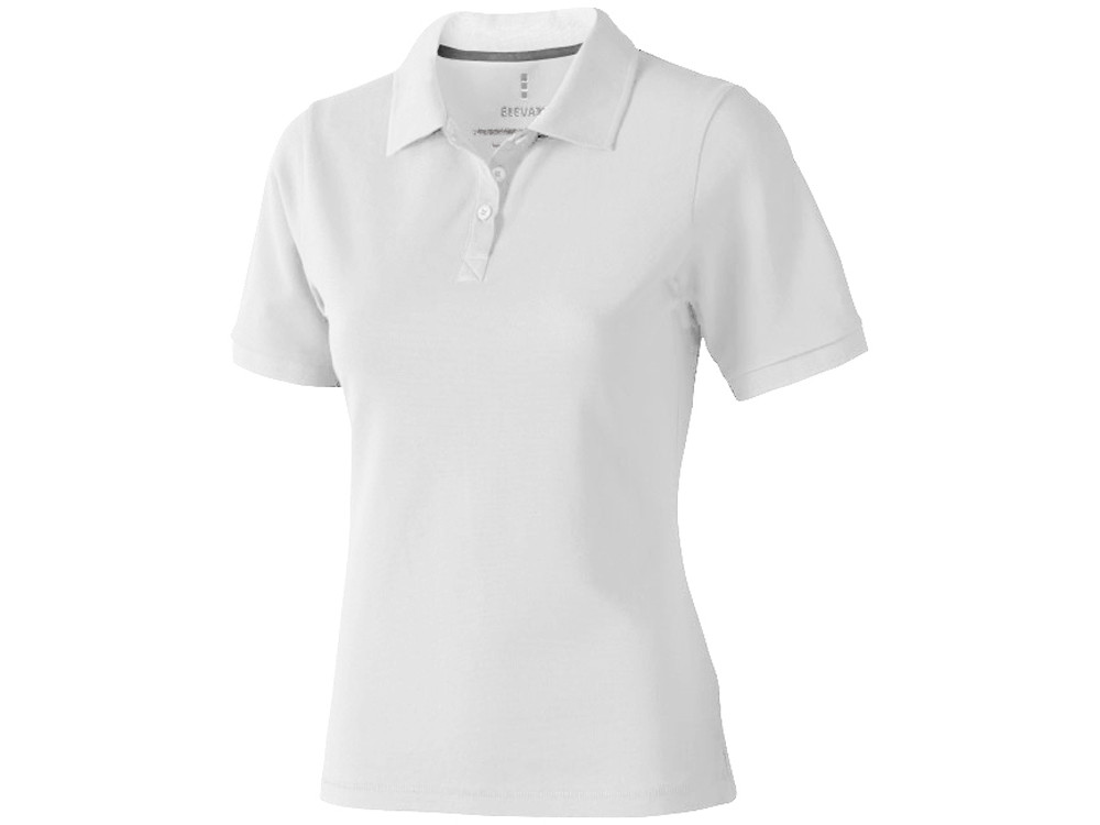 Calgary женская футболка-поло с коротким рукавом, белый - фото 1 - id-p72075470