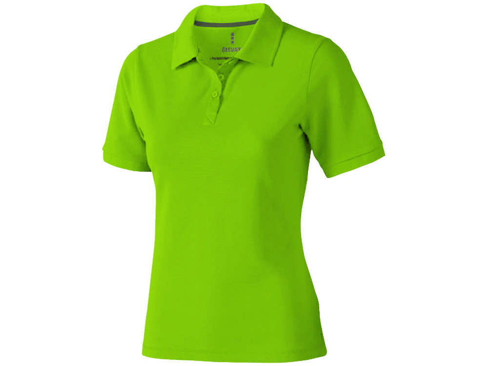 Calgary женская футболка-поло с коротким рукавом, зеленое яблоко - фото 1 - id-p72075488