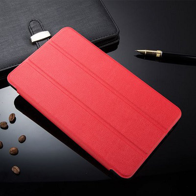 Полиуретановый чехол Nova Case красный Red для Lenovo Tab 7 TB-7504X - фото 3 - id-p75949202