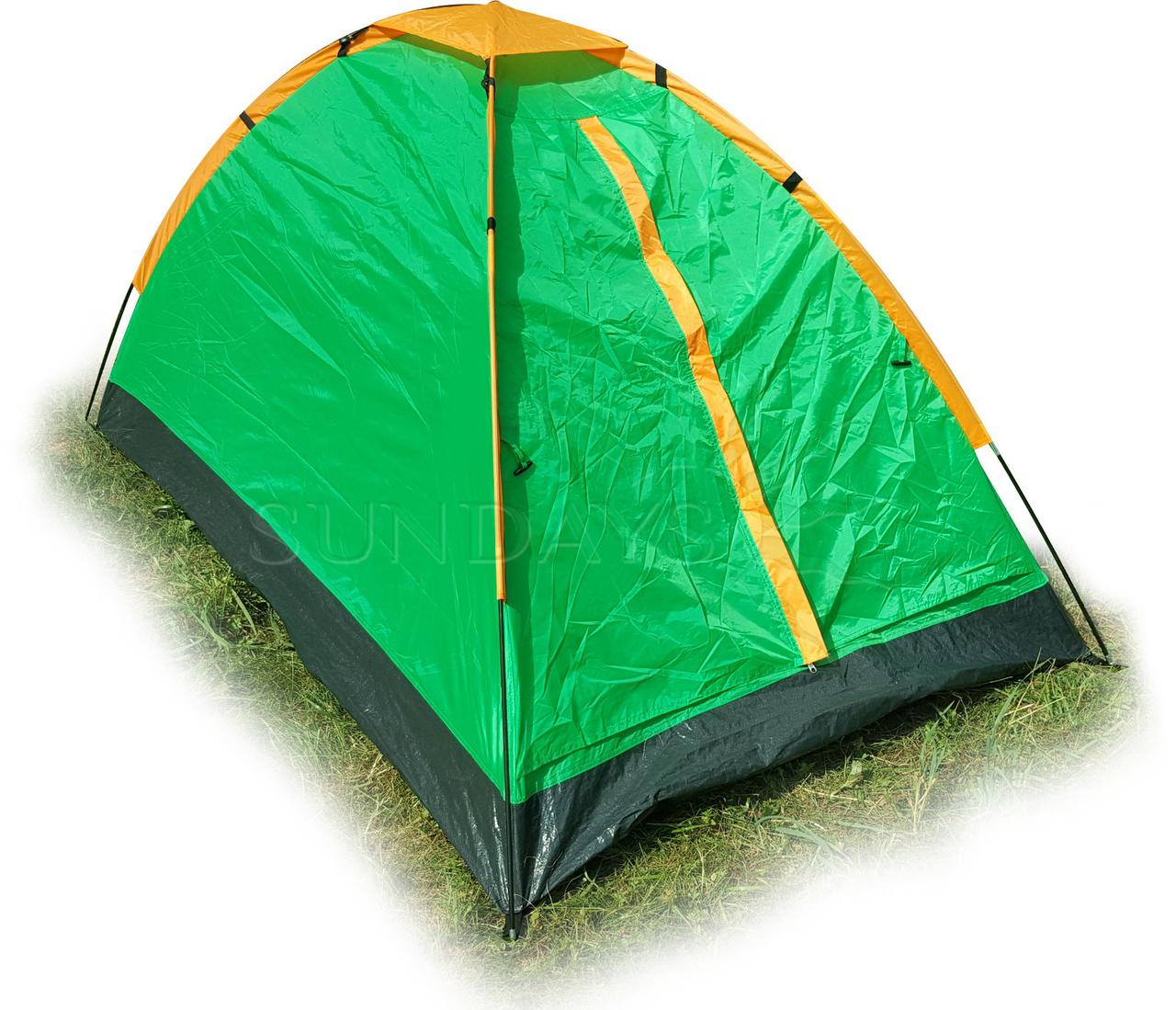 Палатка Sundays GC-TT001 (зеленый/желтый) - фото 1 - id-p75955064