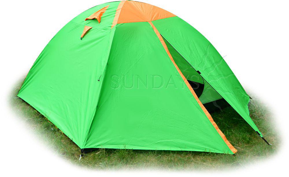 Палатка Sundays GC-TT007 (зеленый/желтый) - фото 1 - id-p75955087