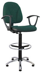 Кресло для кассира и ресепшн Регал GTPR для комфортной работы.стул REGAL GTPR Ring Base Stopki в ткани