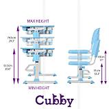 Комплект парта и стульчик CUBBY Karo, фото 7