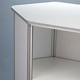 Складной стол Гексагон с полкой шестиугольный 93 x 122 x 55 см, фото 7