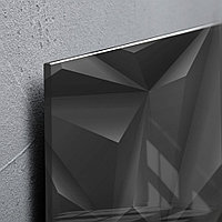 Доска стеклянная 'Черный Бриллиант' 48*48 см