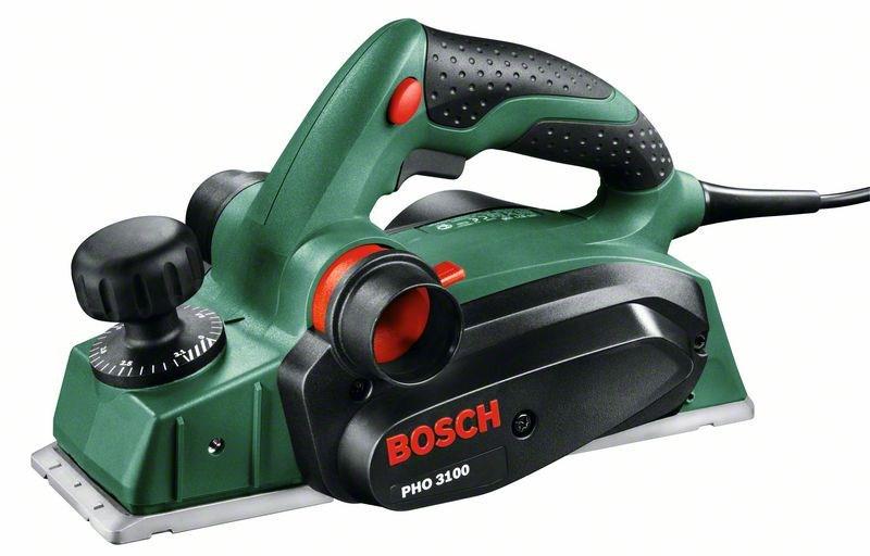 BOSCH PHO 3100 Рубанок электрический глубина строгания 3.1 мм, система ножей Woodrazor