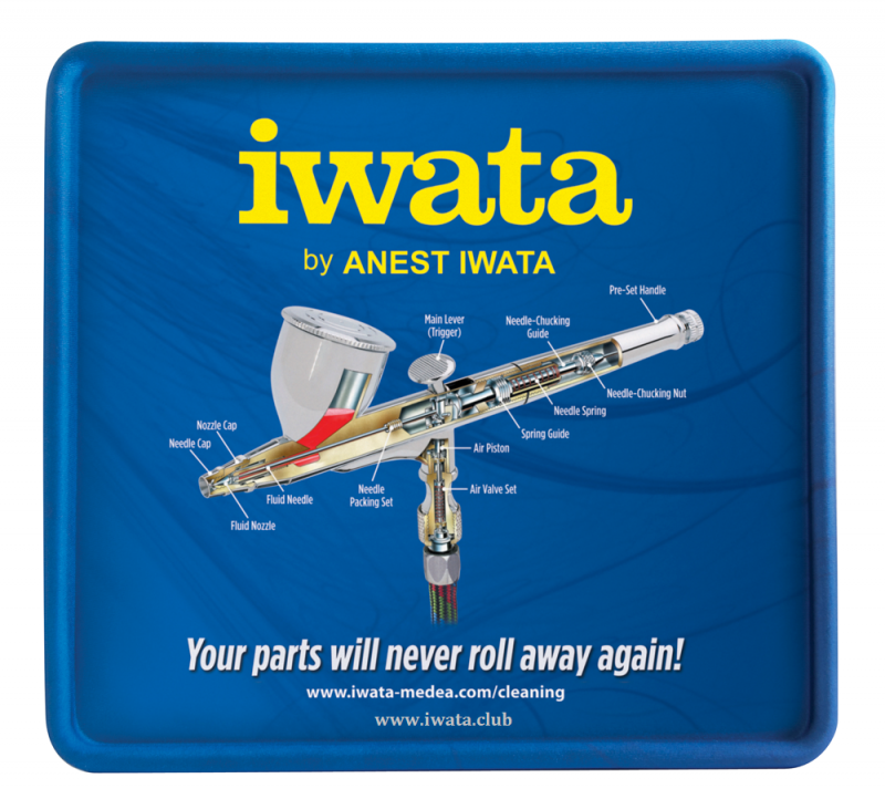 Резиновый коврик Iwata для разборки аэрографа