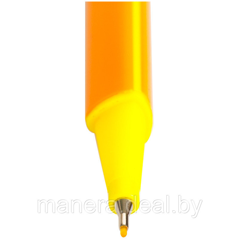 Ручка капиллярная Ручка капиллярная Berlingo "Rapido" желтая, 0,4мм, трехгранная - фото 2 - id-p76052395