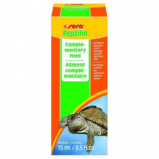 Витамины для черепах Sera REPTILIN 15мл