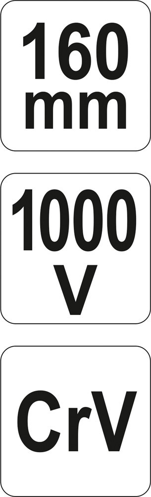 Бокорезы 160мм VDE 1000V"Yato"YT-21158 - фото 5 - id-p76163909