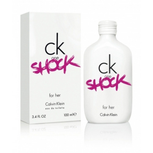 Женская туалетная вода Calvin Klein CK One Shock For Her 100ml - фото 1 - id-p76181199