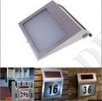 Указатель номера дома с подсветкой и солнечной батареей «МОЙ ДОМ» (Solar Powered House Numbers)