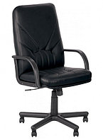 Кресло MANAGER FX- ECO-31 (экокожа коричневая)