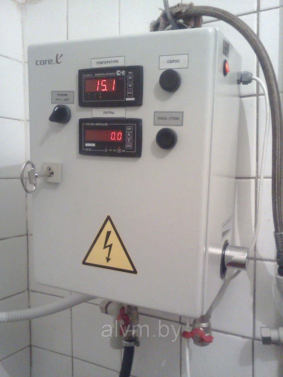 Дозатор-смеситель воды (с регулировкой температуры) - фото 3 - id-p61178482