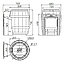 Банная печь Термофор Вариата Inox Витра Баррель палисандр, фото 4