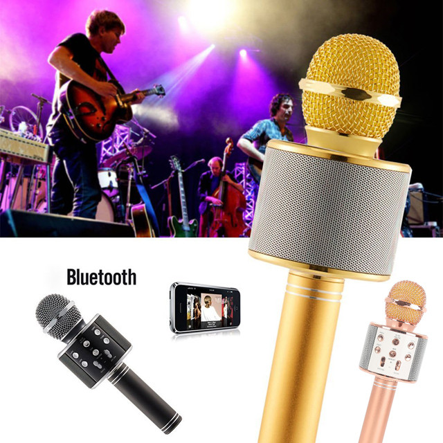 Беспроводной караоке-микрофон Bluetooth Wster WS-858