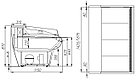 Холодильная витрина Сarboma Bavaria G110 ВХСо-1,25 (G110 SM 1,25-2) открытая +2 +6, фото 2