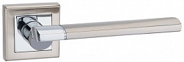 Ручка дверная Капри SN/CP (мат никель/хром)