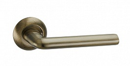Ручка дверная Феррара AL E9 AB (бронза) - фото 1 - id-p76272077